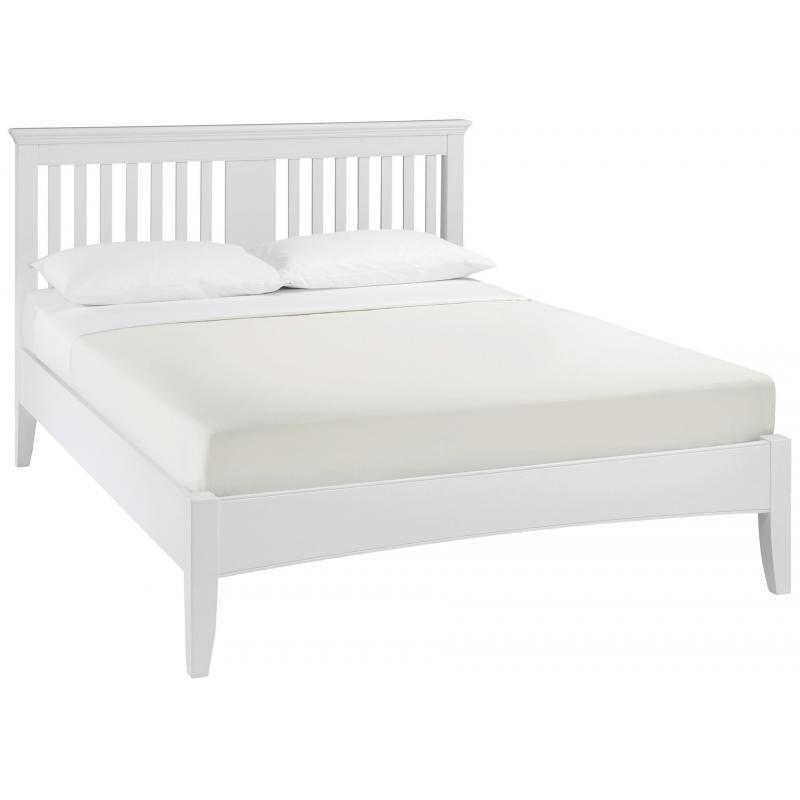Washington White King Size Bed